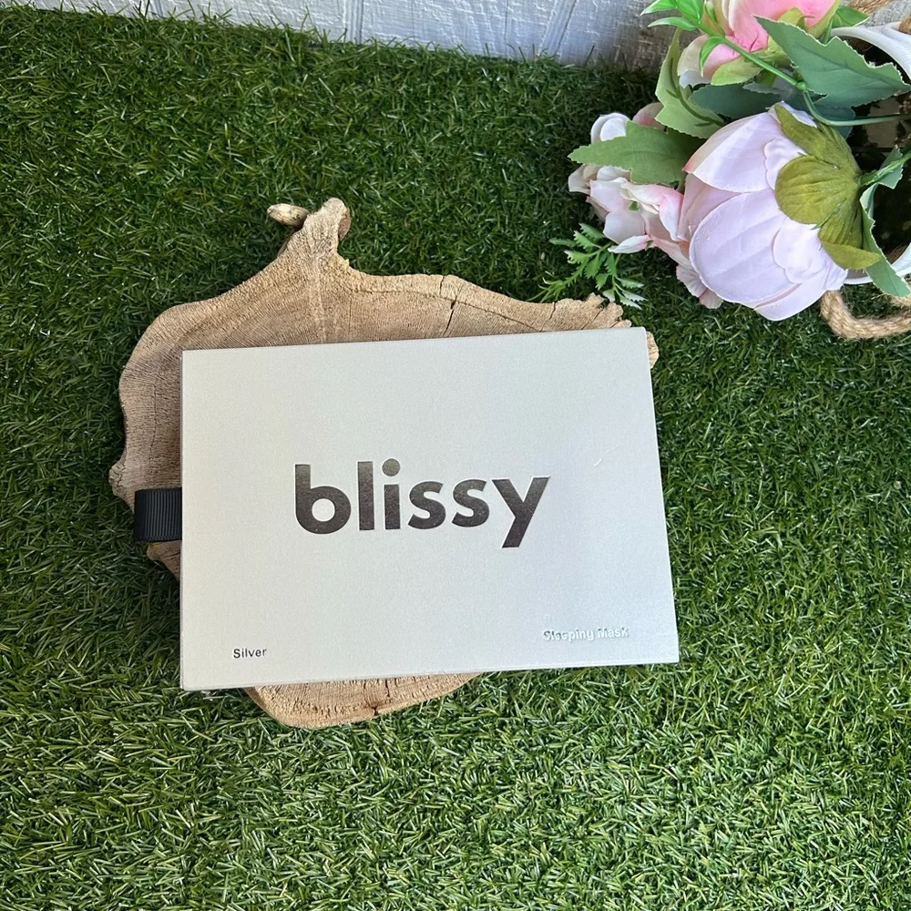 Blissy Silver Sleep Mask